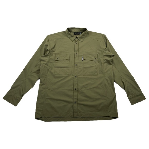Truewerk Other - Truewerk Cloud Shirt Long Sleeve Green Snap Buttons Lightweight Men's X Length